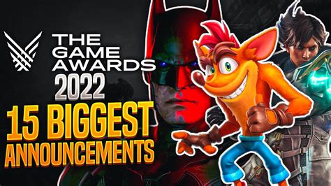 game awards 2022 announcements
